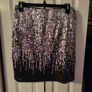 Sequin skirt